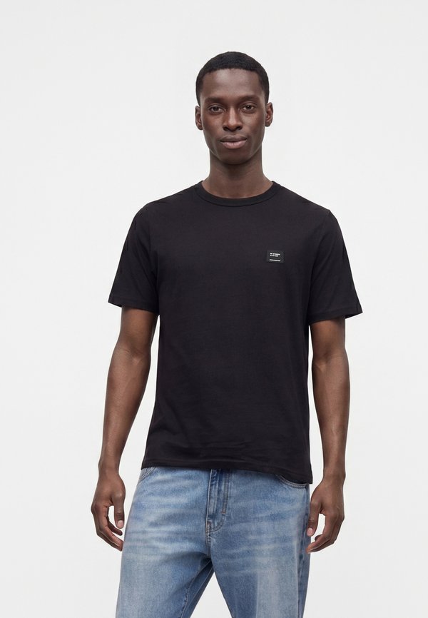 Jack & Jones JJCLEVELAND TEE CREW NECK  - Basic T-shirt - black