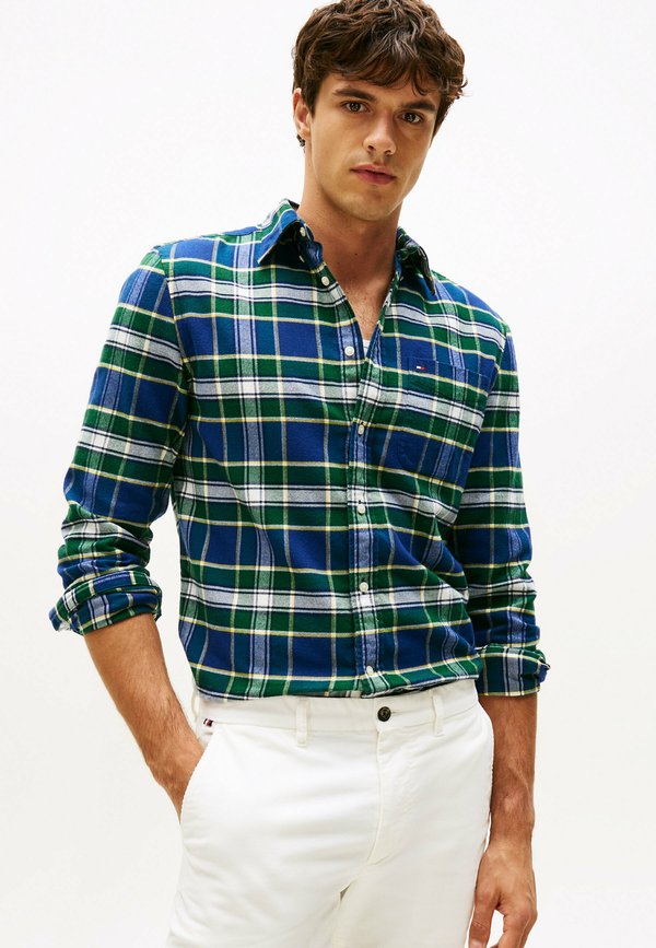 Tommy Hilfiger Shirt - ornamental green   check