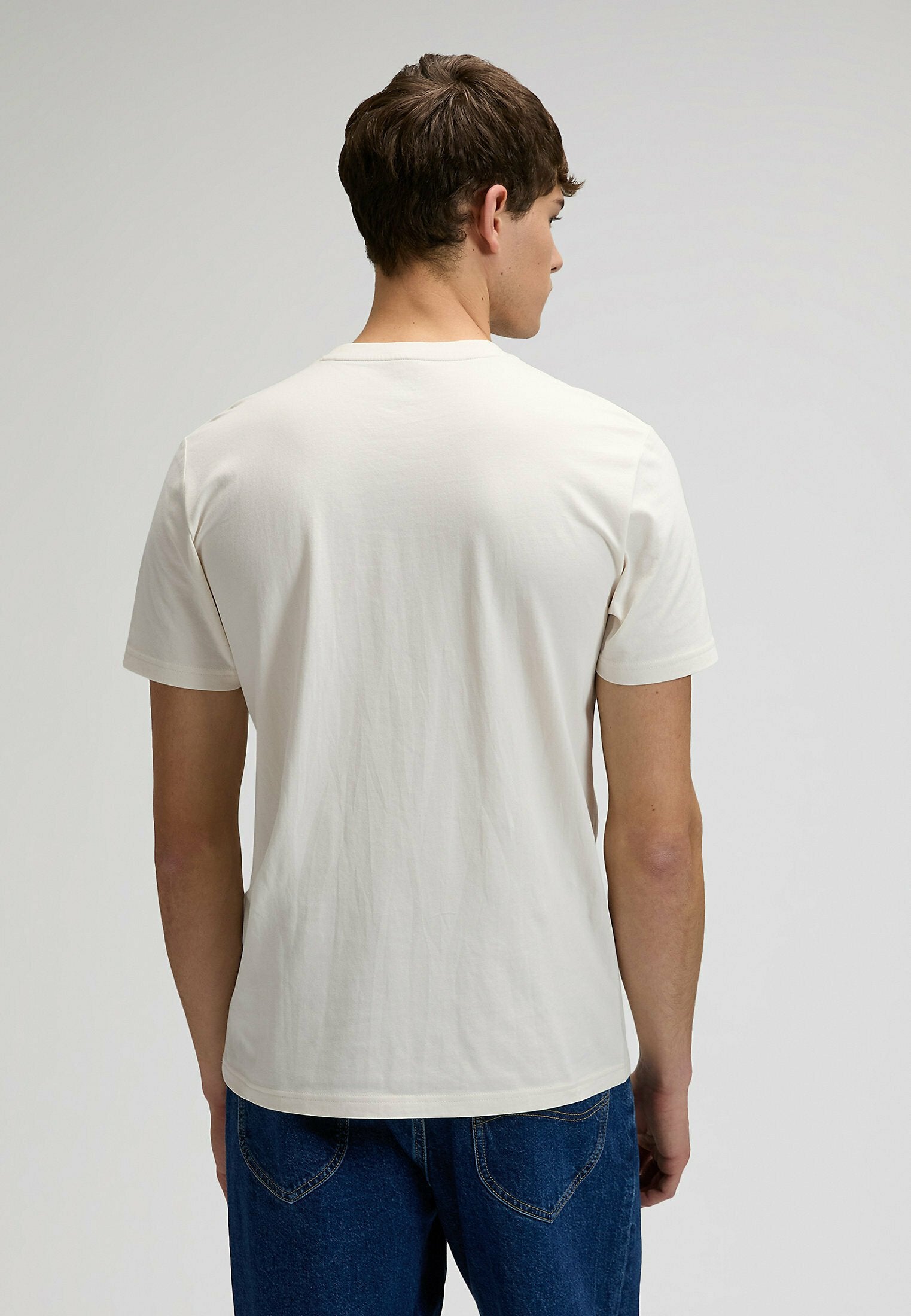 Lee SHORT SLEEVE MEDIUM_WOBBLY_LEE_TEE FOR MENS - REGULAR FIT