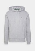 Lacoste Zip-up sweatshirt - argent chine