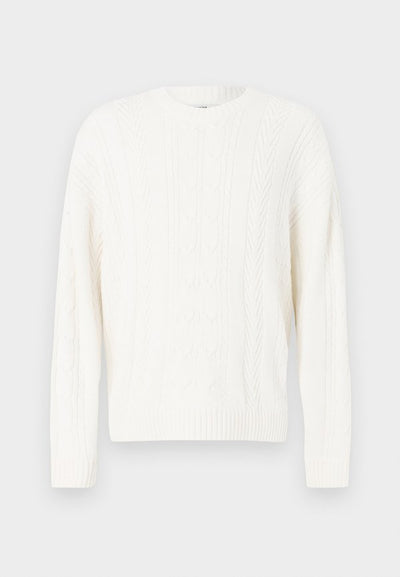 Hollister Co. CABLE THRIFTED CREW