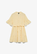 Vero Moda VMELENA Short - Shirt dress - golden haze