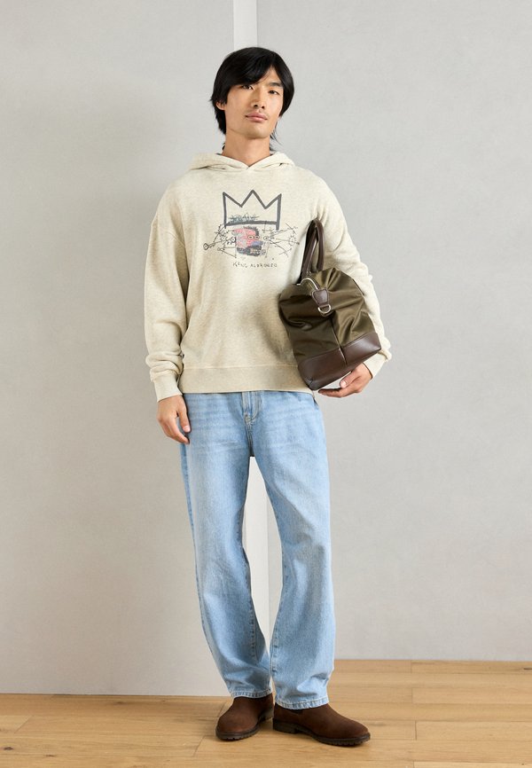 Scotch & Soda BASQUIAT WASHED ARTWORK RELAXED FIT HOODIE