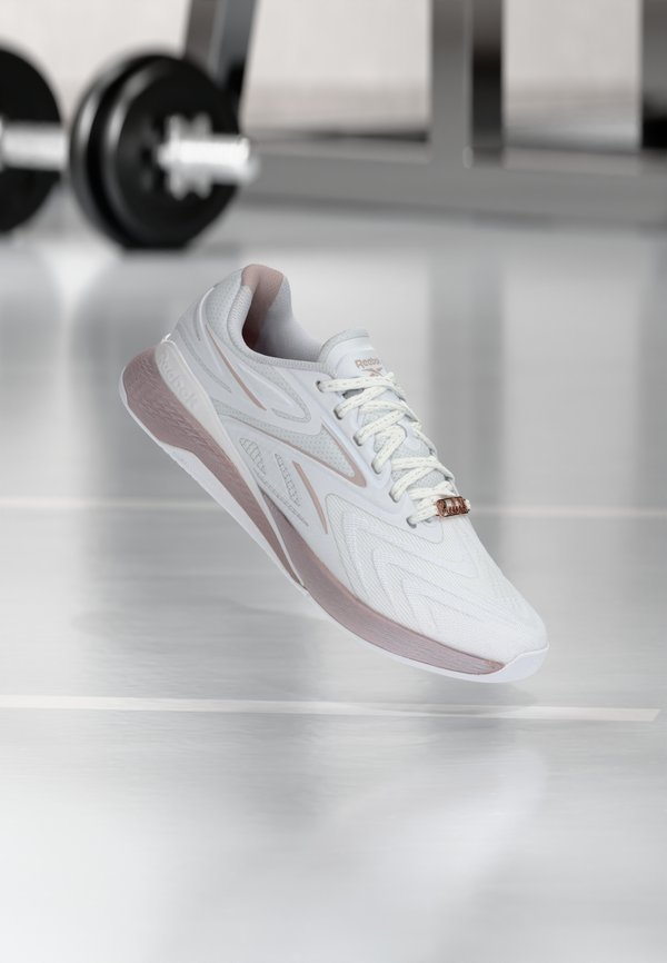 Reebok NANO X5 EDGE - Training shoe - white/muted mauve