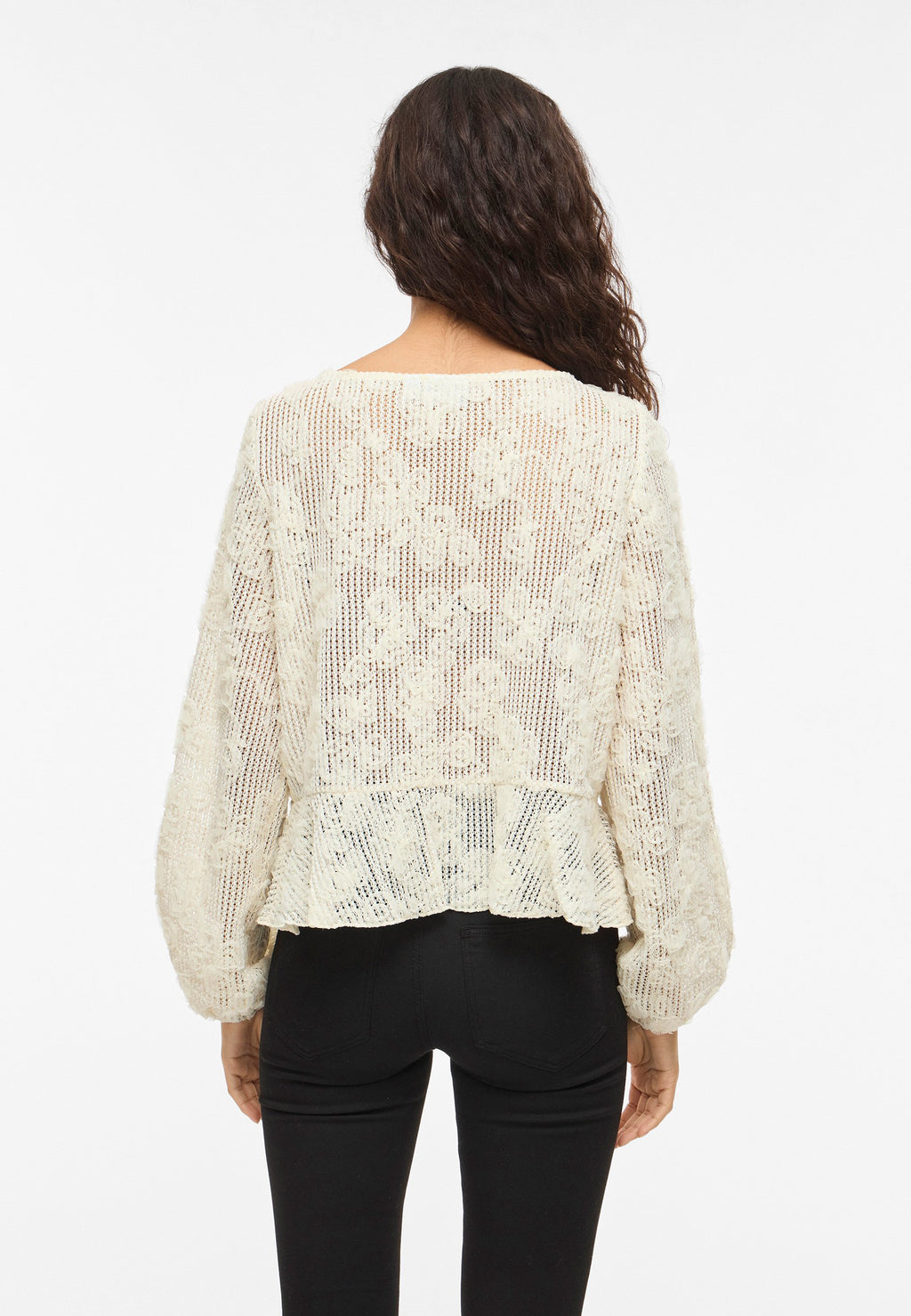 VILA Long Sleeved VIROCANA Boatneck