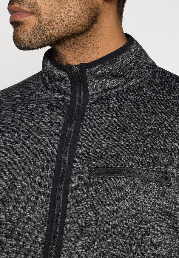 Pier One Sport by Zalando SPORTS FLEECE WITH HIGH NECK & ZIP POCKETS