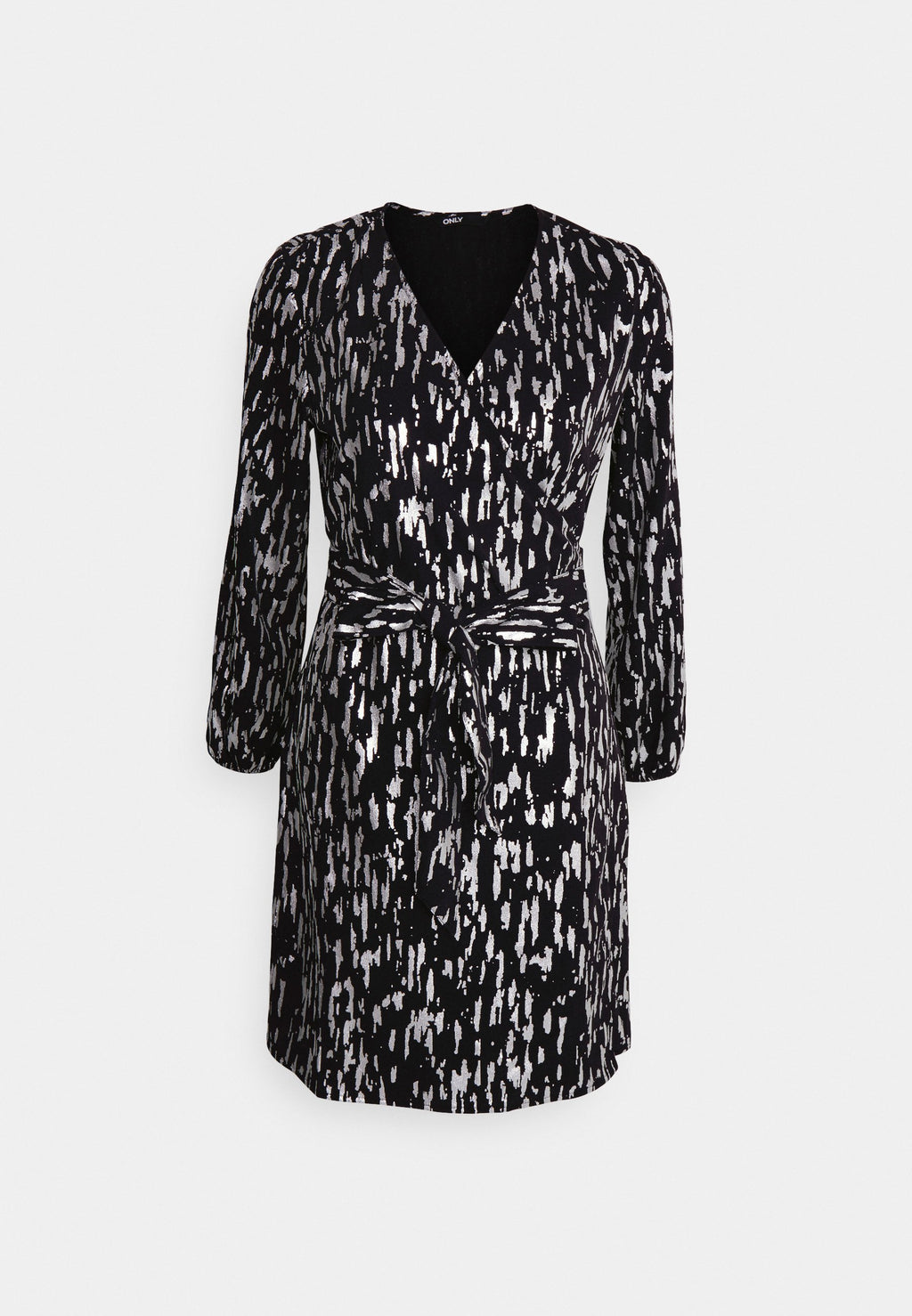 ONLMOLLY FOIL WRAP DRESS  Media 1