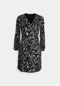 ONLMOLLY FOIL WRAP DRESS  Media 1