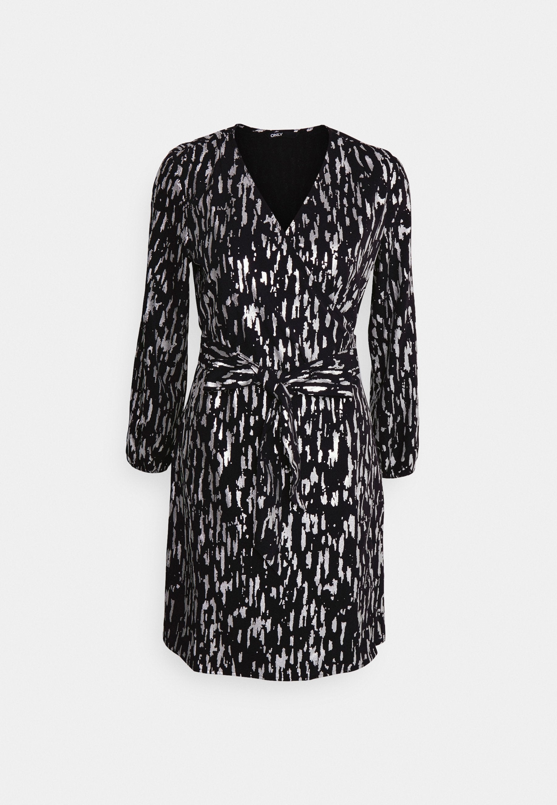 ONLMOLLY FOIL WRAP DRESS  Media 1