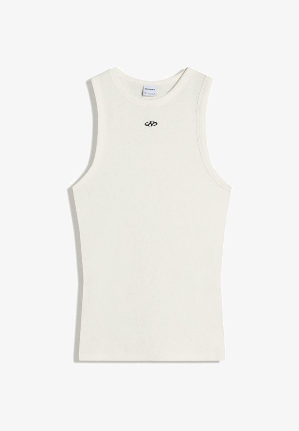 Bershka Top - white