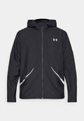 Under Armour UNSTOPPABLE JACKET - Windbreaker - black /silver-coloured reflective