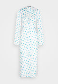 TIE FRONT MIDI DRESS - Gina Tricot - View 1