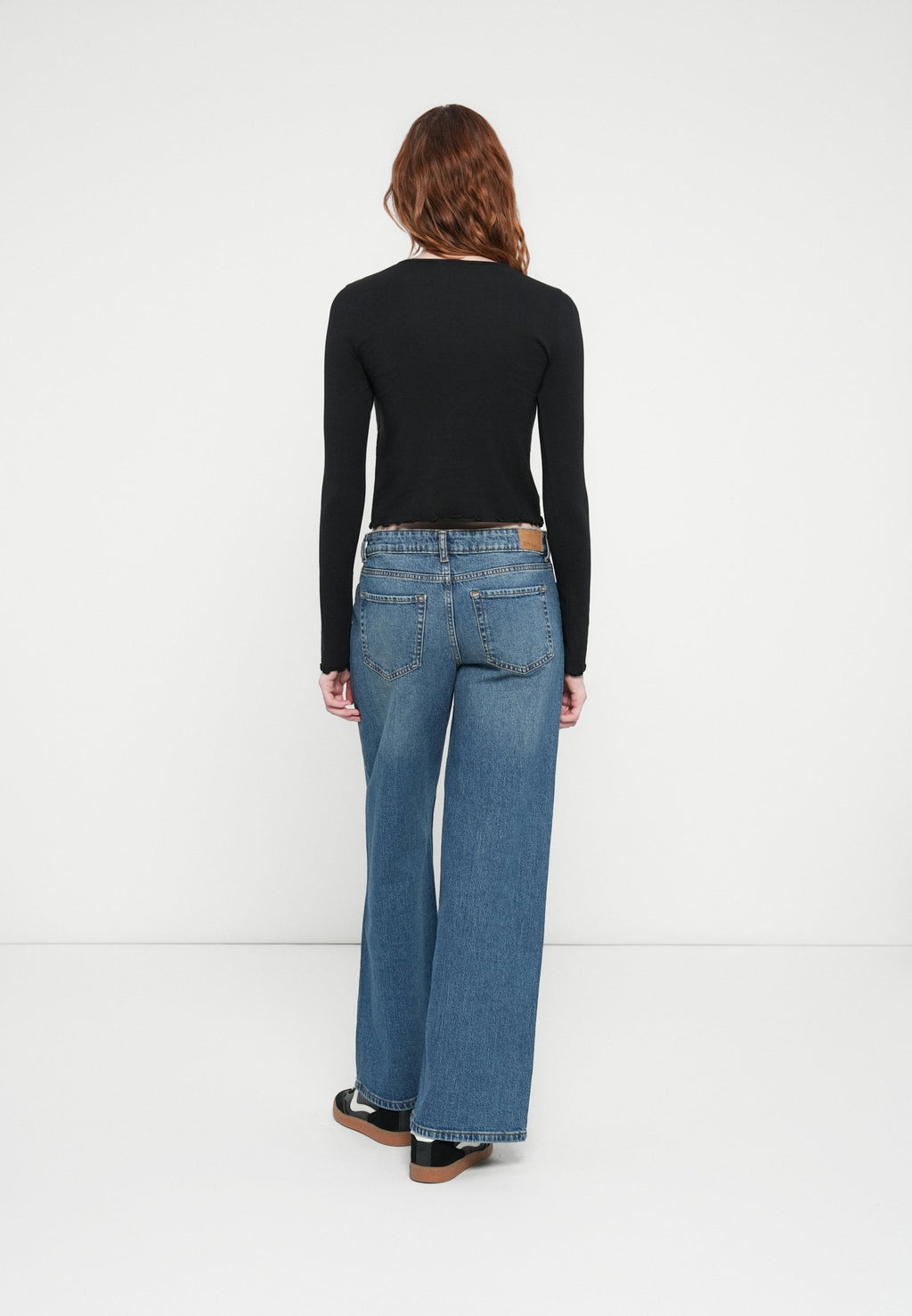 JDY Wide-fit JDYRUBY Mid waist loose fit