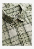 Superdry & Co THE MERCHANT STORE - LITE CHECK - Shirt - cedar check sage