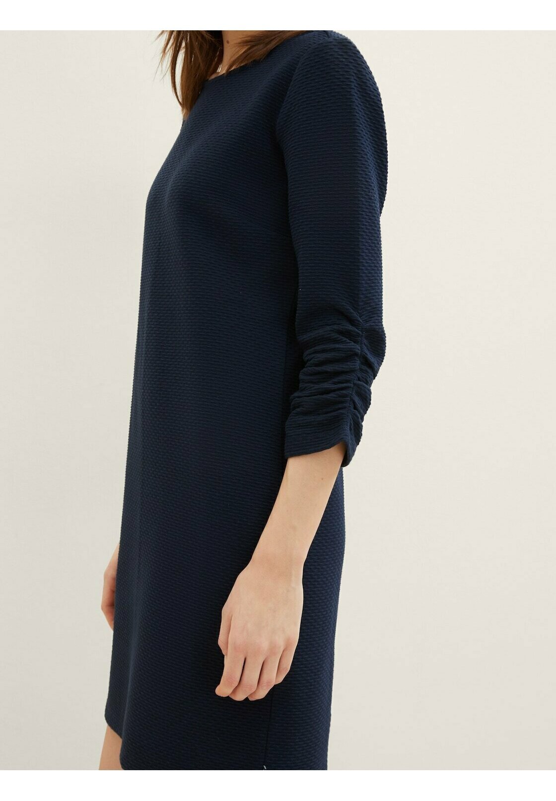TOM TAILOR DENIM DRESS WITH SLEEVE DETAIL