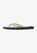 Superdry & Co CODE CORE - Pool shoes - black metallic gold