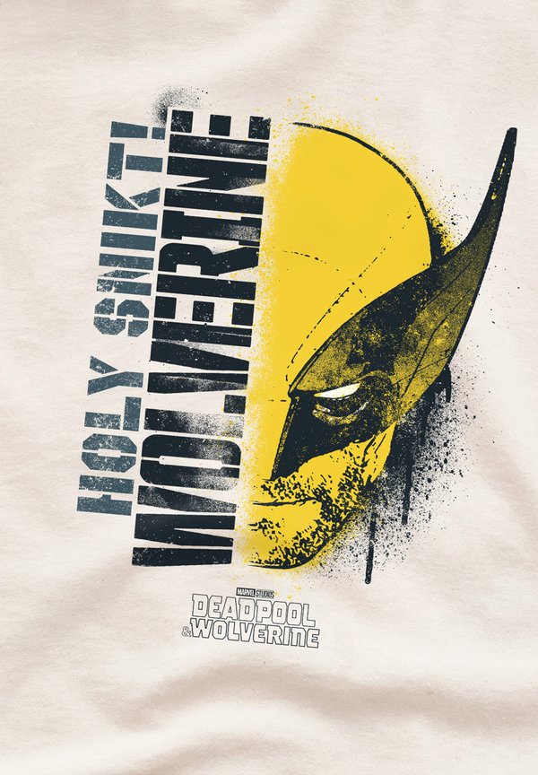 Marvel DEADPOOL WOLVERINE GRAFFITI PORTRAIT