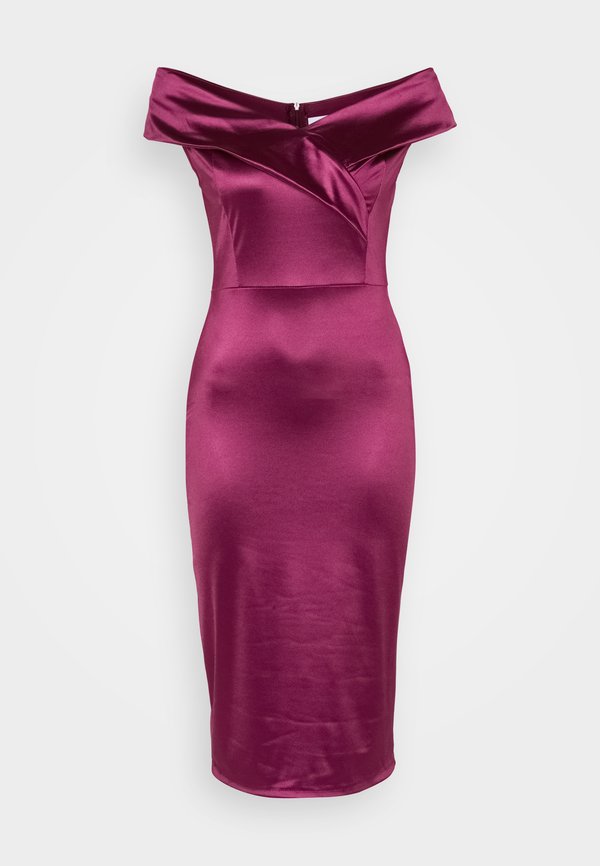 WAL G. ELLA OFF SHOULDER MIDI