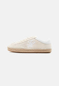 Tommy Hilfiger TH HERITAGE ROPE SNEAKER - Espadrilles - soft cream