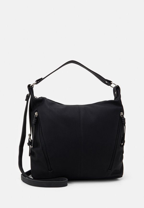 TOM TAILOR CAIA HOBO BAG MID ROSE - Handbag - black