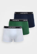 Lacoste COURTS 3 PACK - Trunks - green/dark blue/light blue