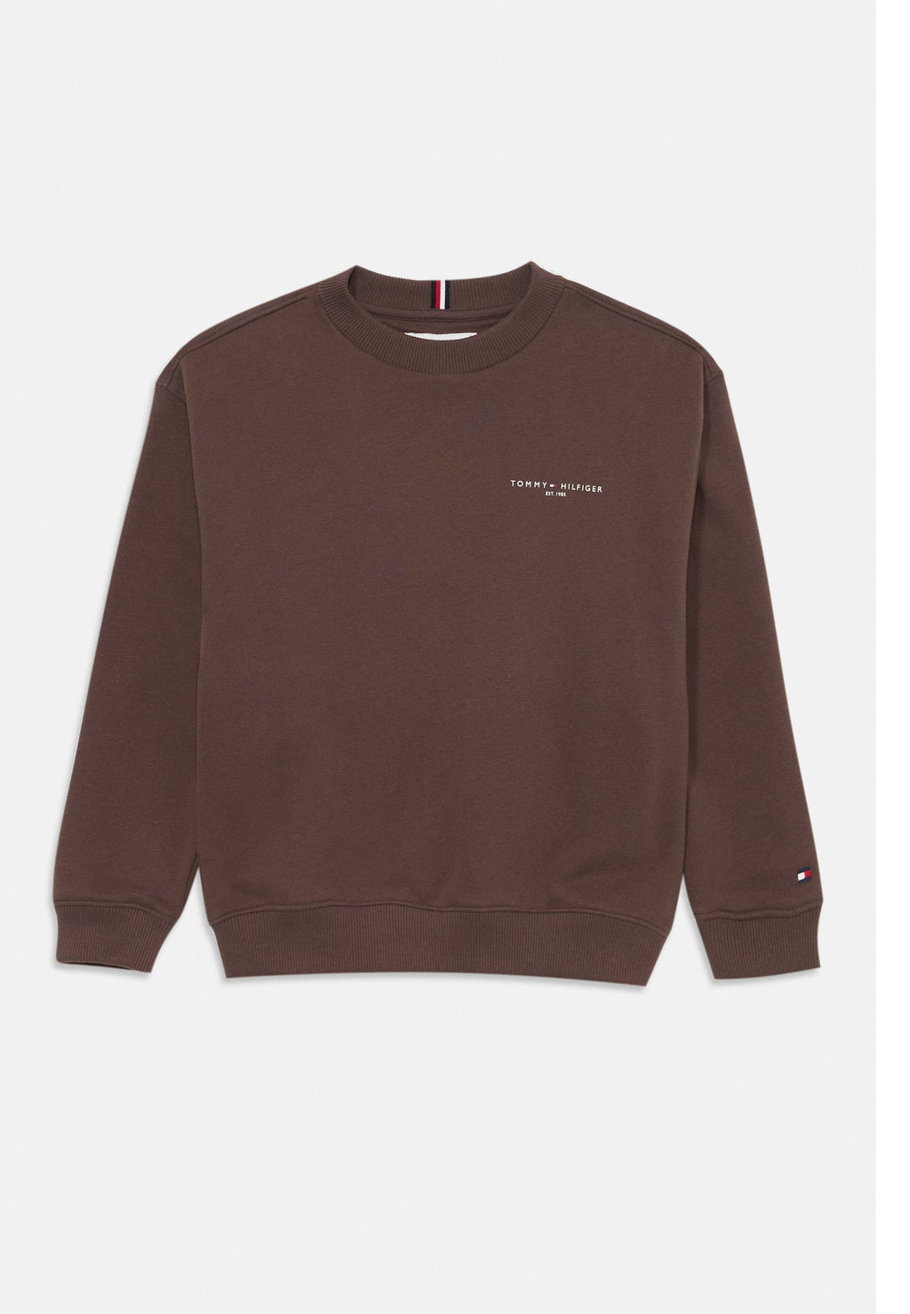 BRUSHED FLEECE LOGO SWEATSHIRT Media 1