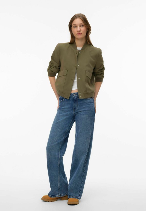 Vero Moda VMAMALA Bomber - Bomber Jacket - khaki