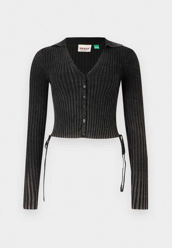Guess Originals SHIRRED TIE CARDIGAN