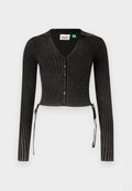 SHIRRED TIE CARDIGAN Media 1