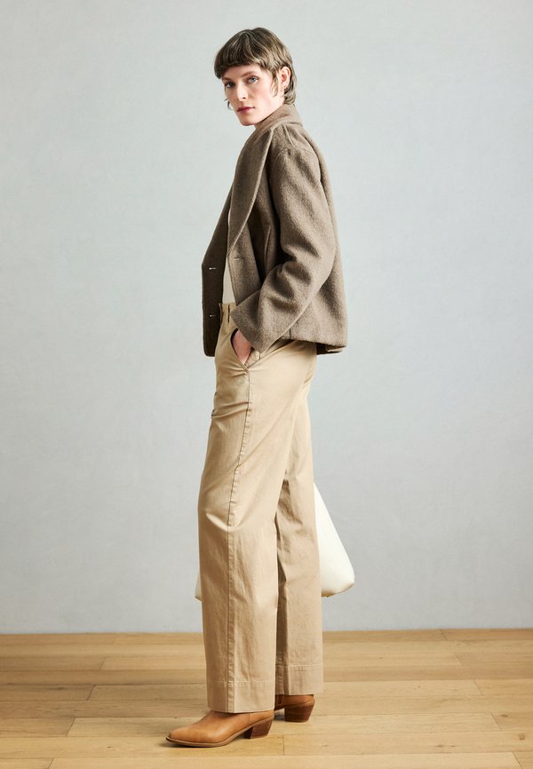 Marc O'Polo PANTS WIDE LEG MEDIUM WAIST, FULL LENGTH