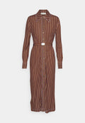 Tory Burch DOTTED WINDOWPANE DRESS