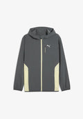 Puma FLEX STRETCH  - Training jacket - galactic gray-apple spritz