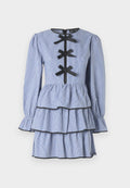 Sister Jane STORK STRIPE MINI DRESS