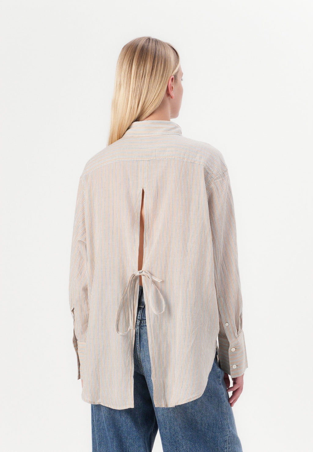 GAP TIE BACK SHIRT