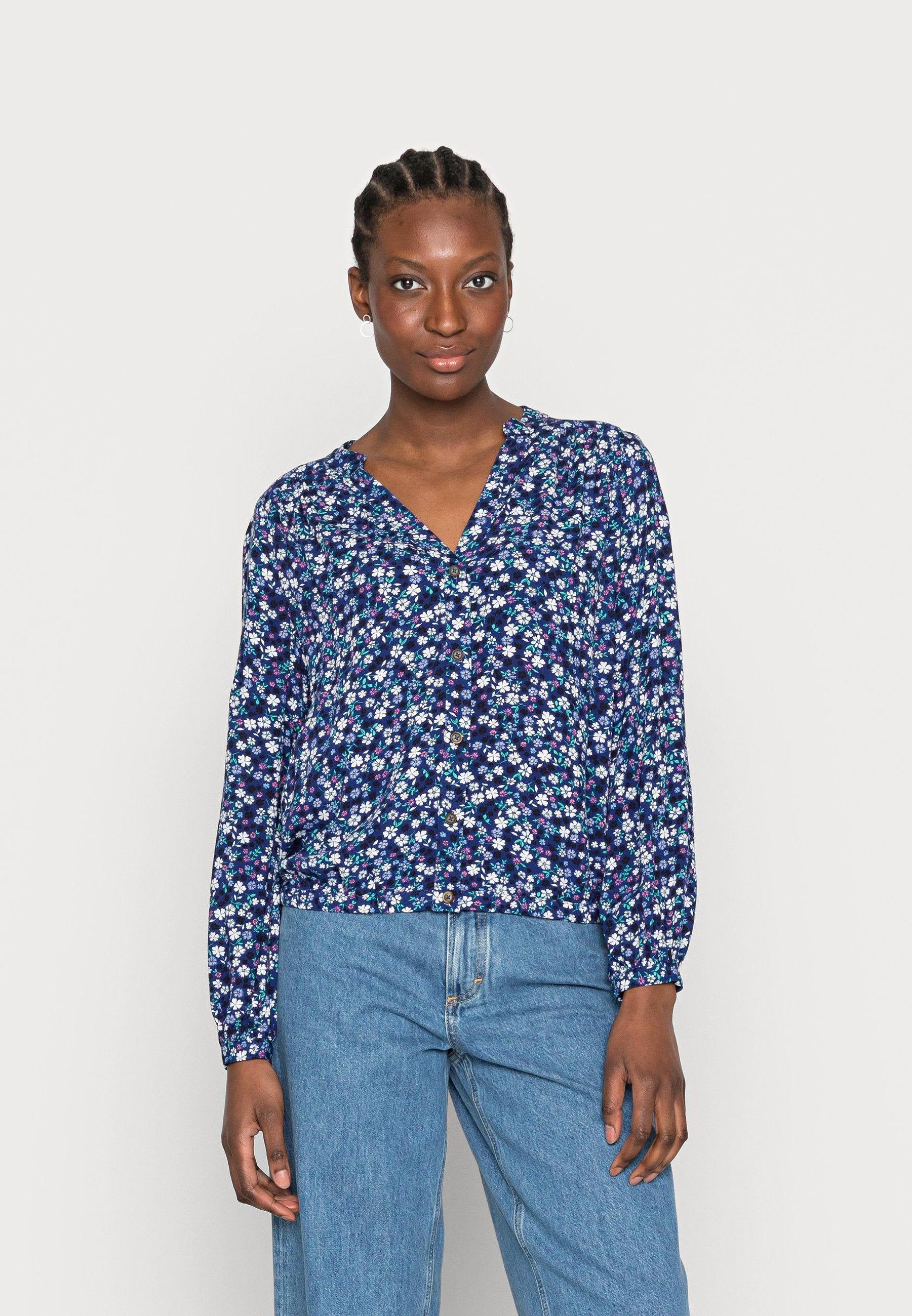 Marks & Spencer BUBBLE HEM BLOUSE