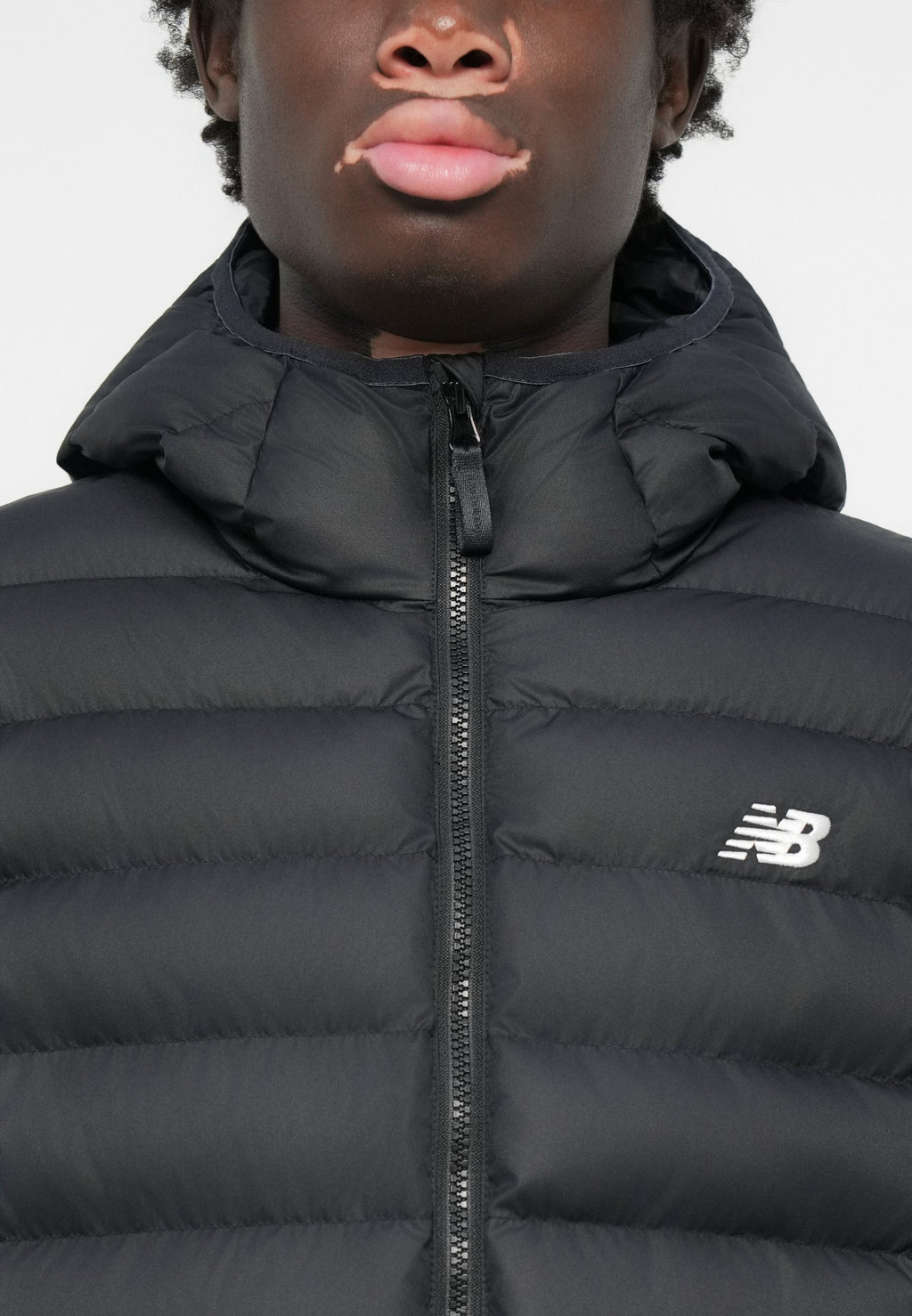New Balance HOODED PUFFER JACKET