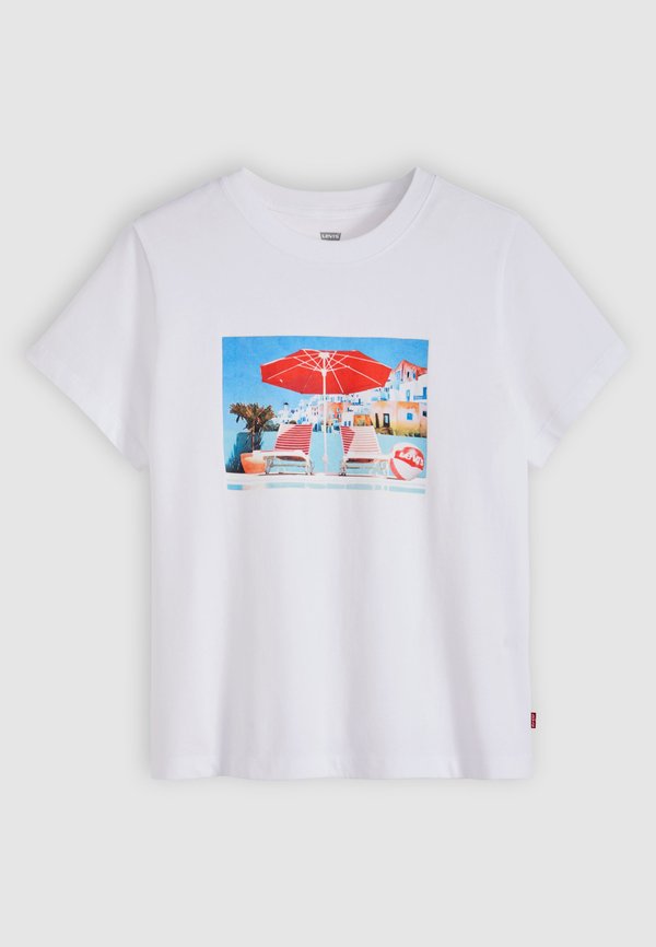 Levi's® FAVORITE TEE - Print T-shirt - bright white
