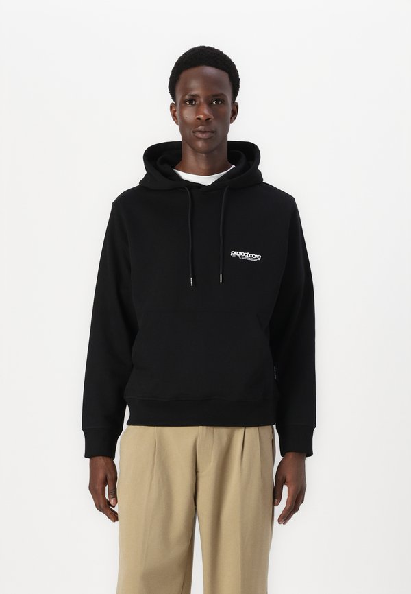 Jack & Jones Backprintet - Hoodie - black