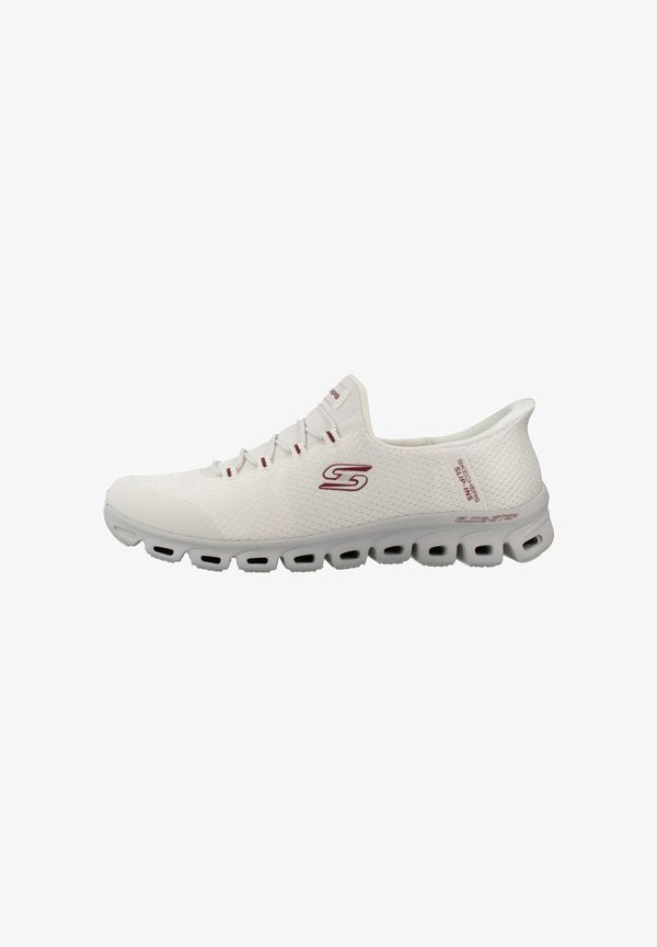 Skechers INS GLIDE STEP VIBEY - Slip-ons - weiß