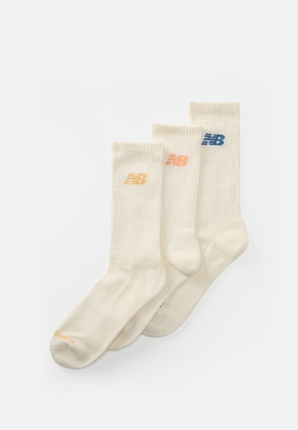 New Balance EVERYDAY SEASONAL CREW UNISEX 3 PACK - Socks - sand
