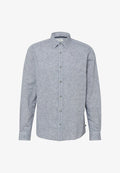 s.Oliver HEMD - Shirt - weiß/blau