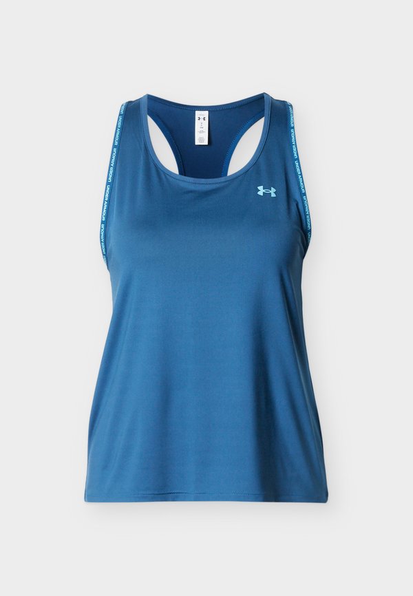Under Armour TECH KNOCKOUT - Top - wham blue/blue haze