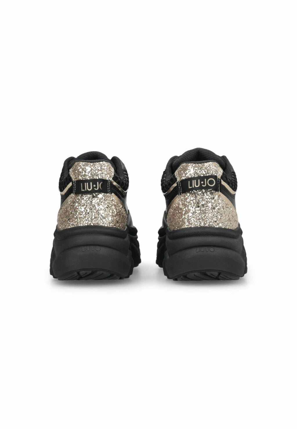LIU JO CHUNKY AND GLITTER SNEAKERS