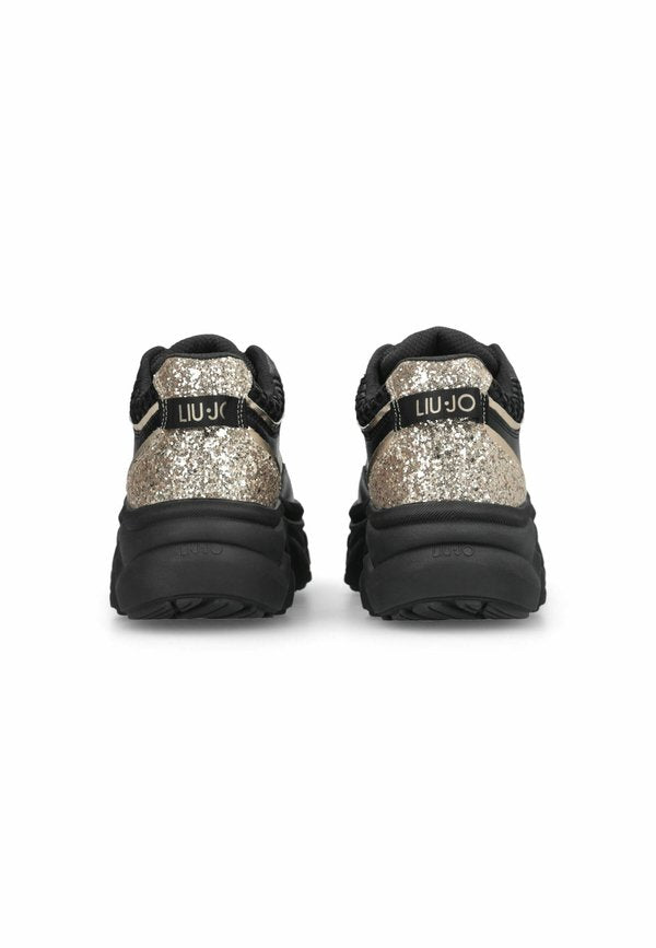 LIU JO CHUNKY AND GLITTER SNEAKERS