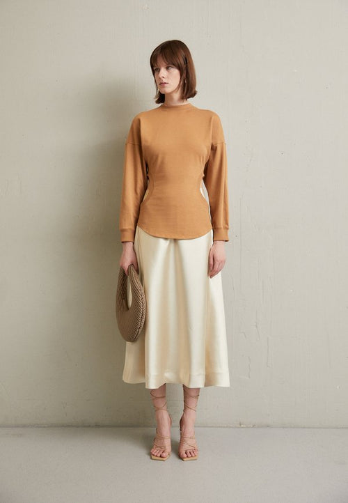A.W.A.K.E. MODE LONG SLEEVE WITH CUT OUT DETAIL