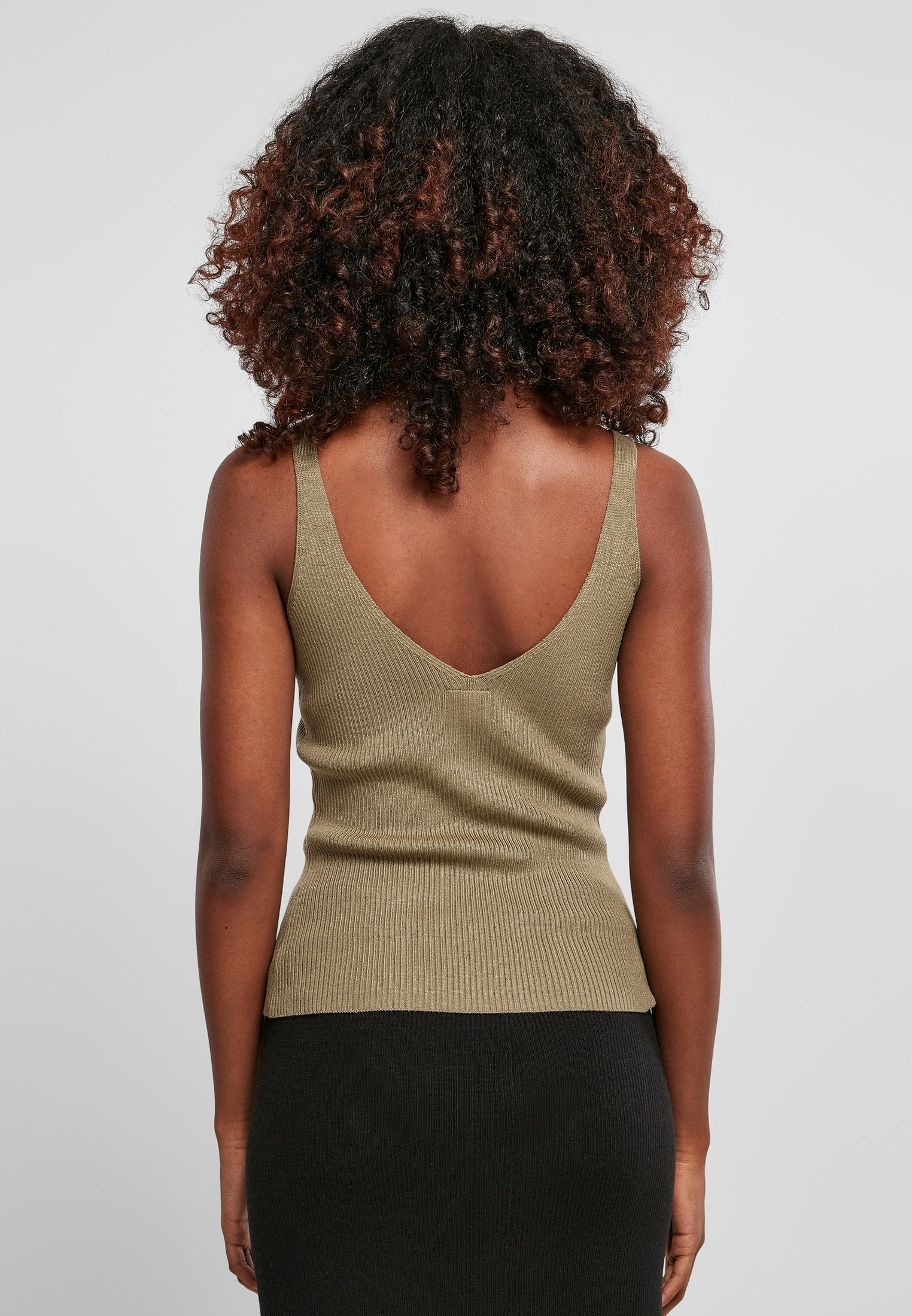Urban Classics LADIES RIB KNIT TOP