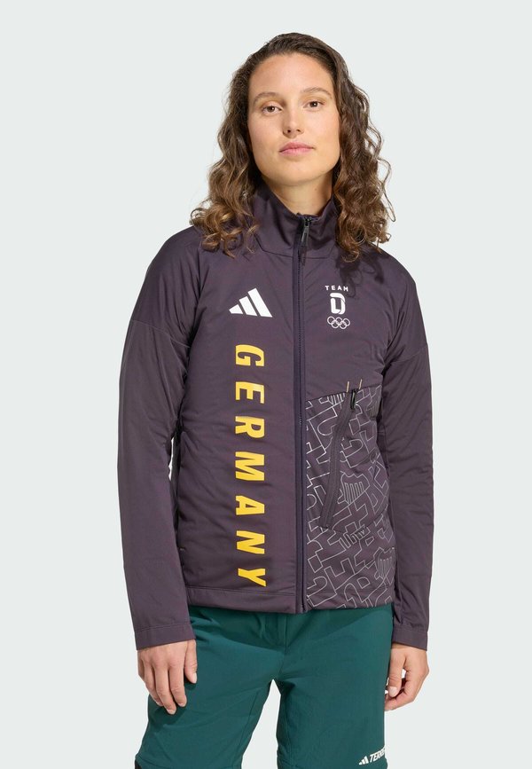 adidas Performance TEAM D XPLORIC CROSSCOUNTRY SKI  - Soft shell jacket - aurora black