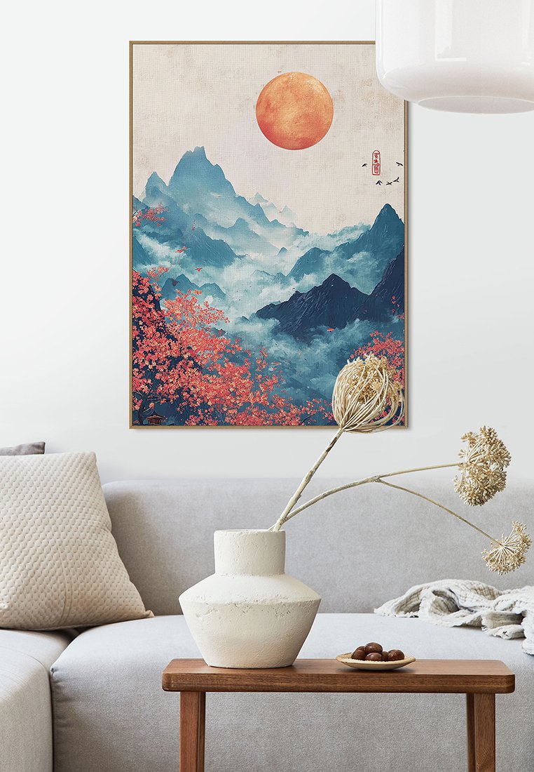 Orange Wallz JAPANDI MOUNTAINS