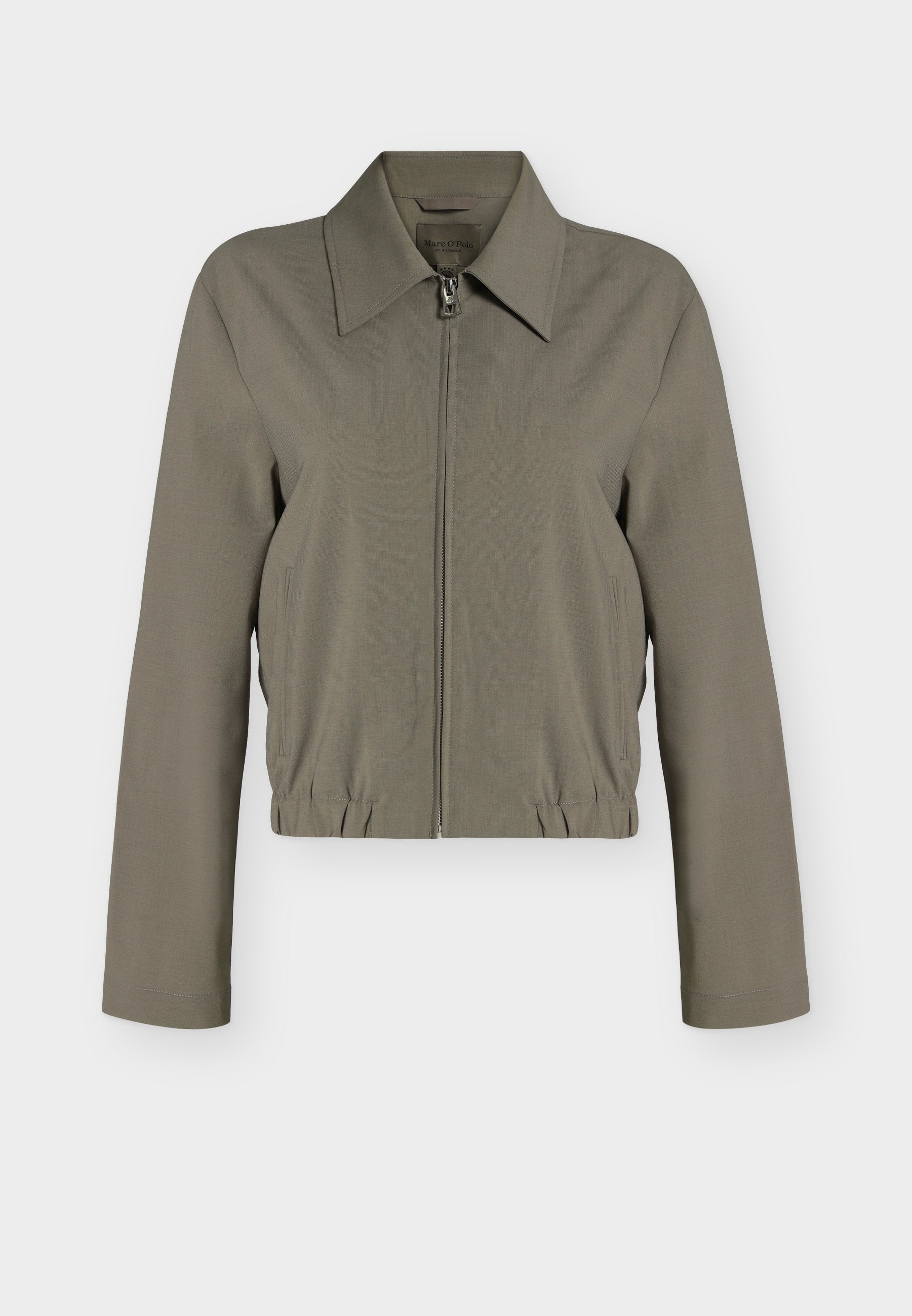 Marc O'Polo MOP X DFB TRAVEL COLLECTION ZIP-UP JACKET HOODED WELT POCKETS