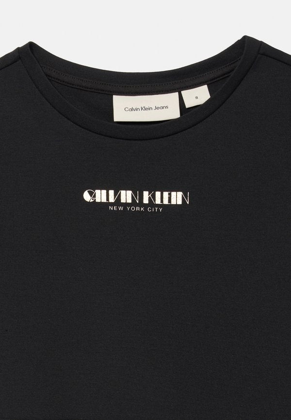 Calvin Klein Jeans FIT AND FLARE PUNTO DRESS